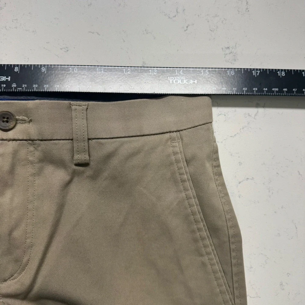 Haggar Premium Comfort Khaki Pants Mens 30x30 Med Khaki Slim Fit Stretch NWT
